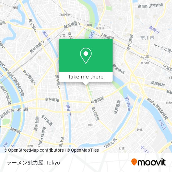 ラーメン魁力屋 map