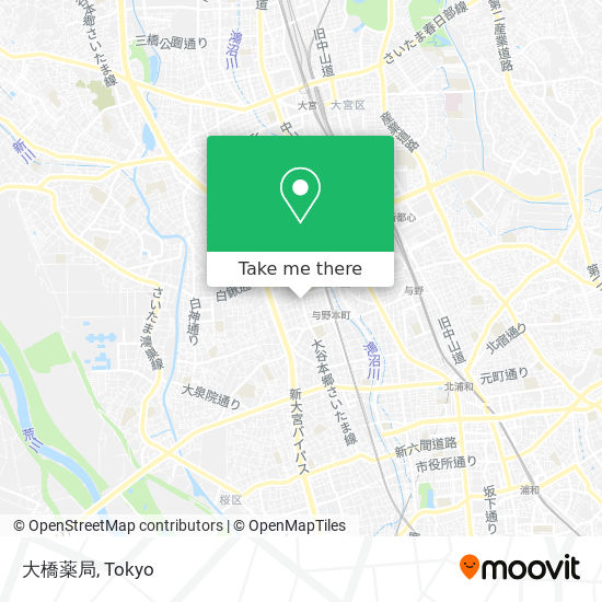 大橋薬局 map