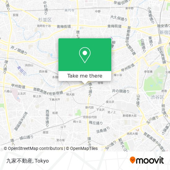 九家不動産 map