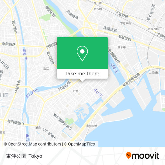 東沖公園 map