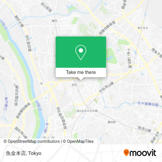 魚金本店 map