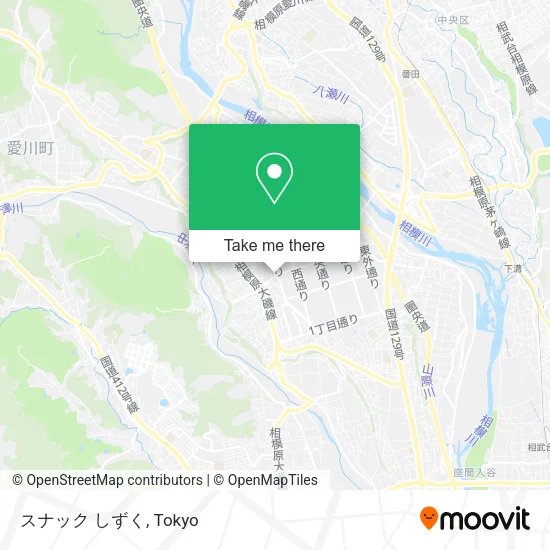 スナック しずく map