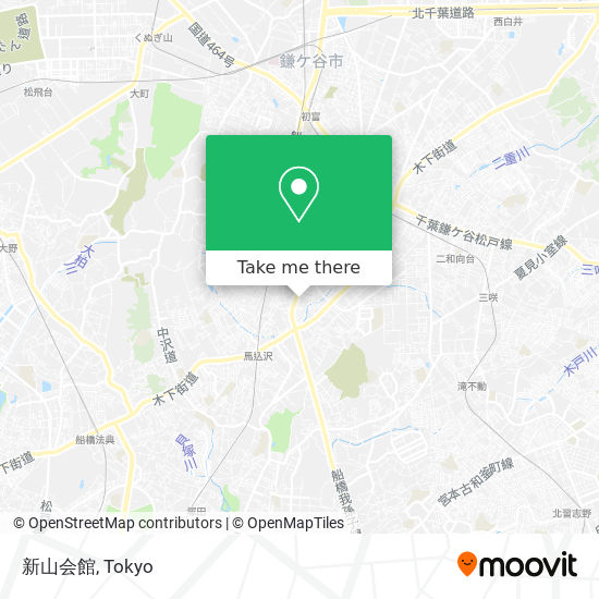 新山会館 map