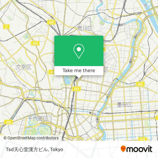 Tsd天心堂漢方ビル map