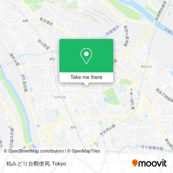 柏みどり台郵便局 map