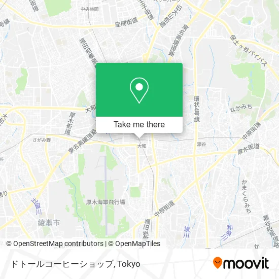 Doutor Coffee Shop map