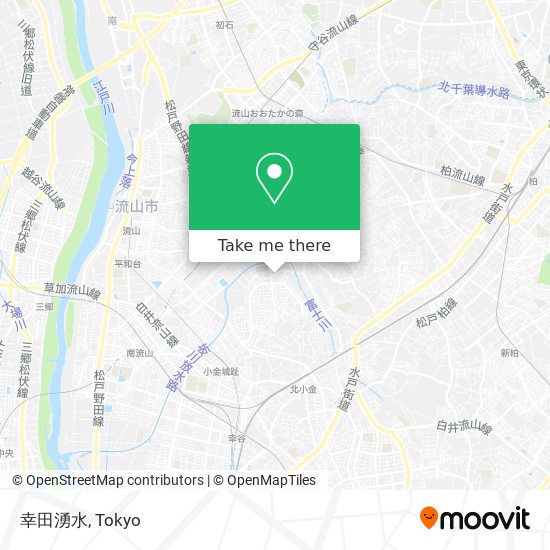幸田湧水 map