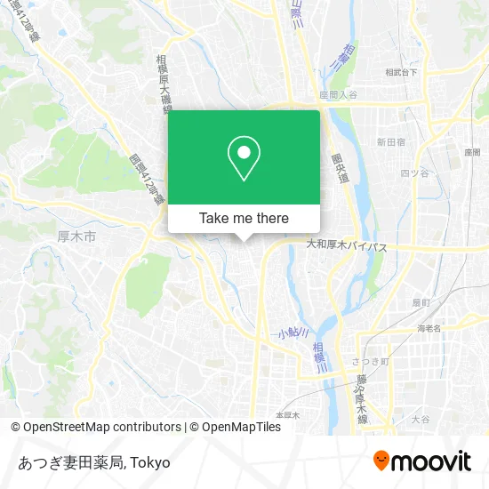 あつぎ妻田薬局 map