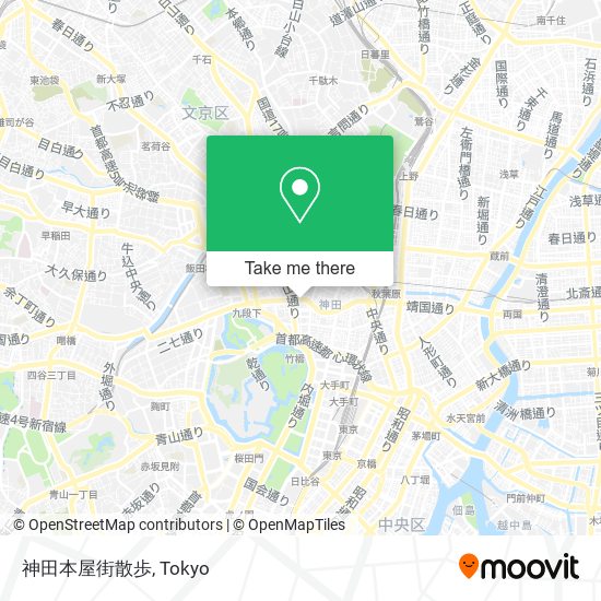 神田本屋街散歩 map