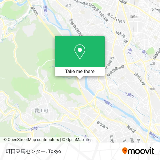 町田乗馬センター map