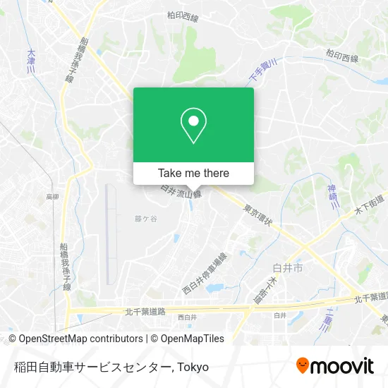 稲田自動車サービスセンター map