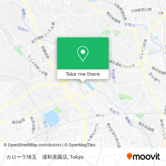 カローラ埼玉　浦和美園店 map