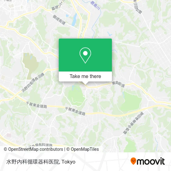 水野内科循環器科医院 map