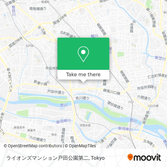ライオンズマンション戸田公園第二 map