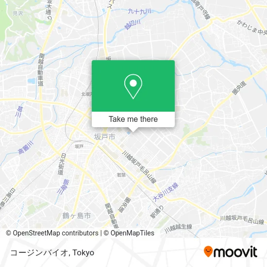 コージンバイオ map