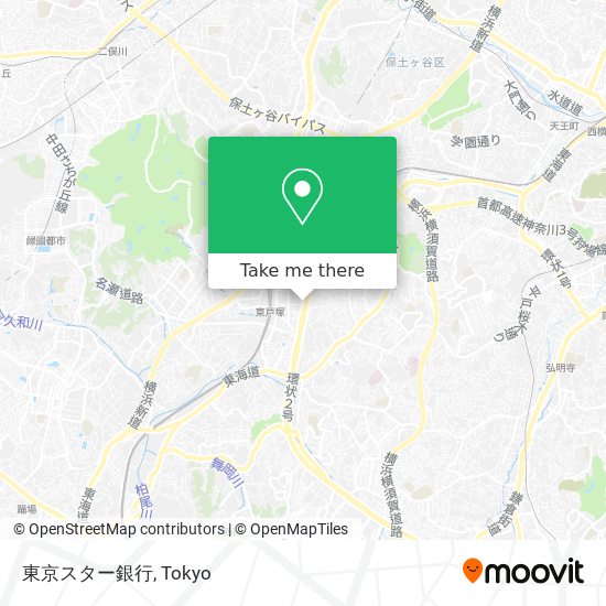 東京スター銀行 map
