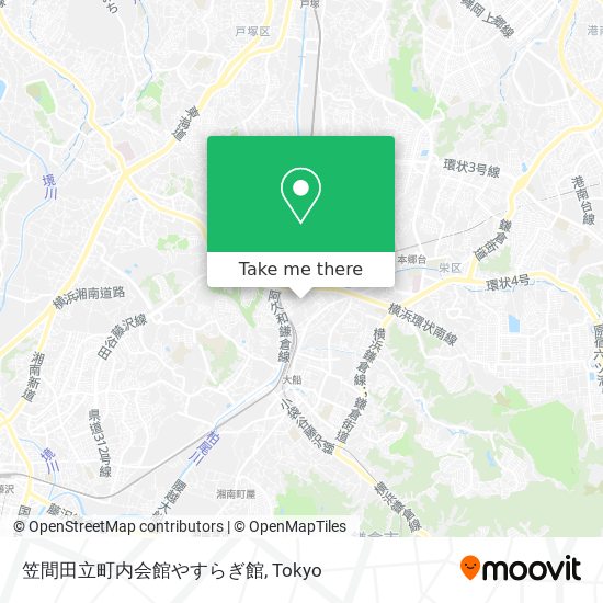 笠間田立町内会館やすらぎ館 map