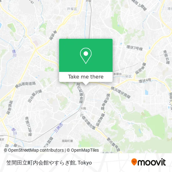 笠間田立町内会館やすらぎ館 map