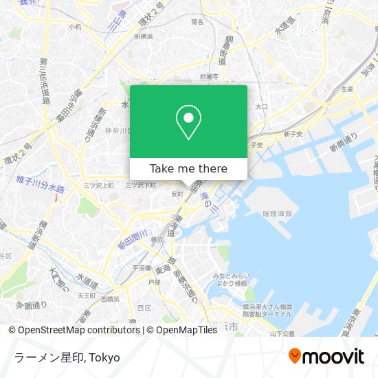 ラーメン星印 map