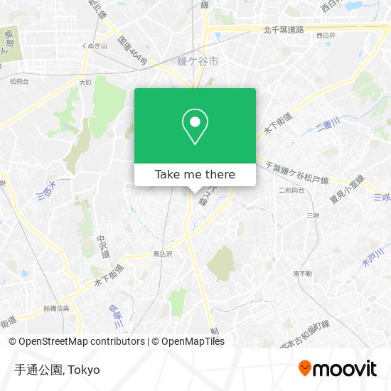 手通公園 map