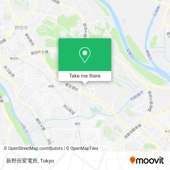 新野田変電所 map