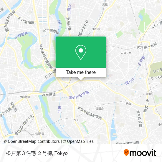 松戸第３住宅 ２号棟 map