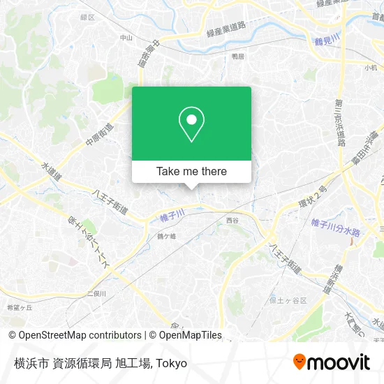 横浜市 資源循環局 旭工場 map