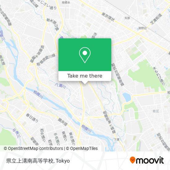 県立上溝南高等学校 map
