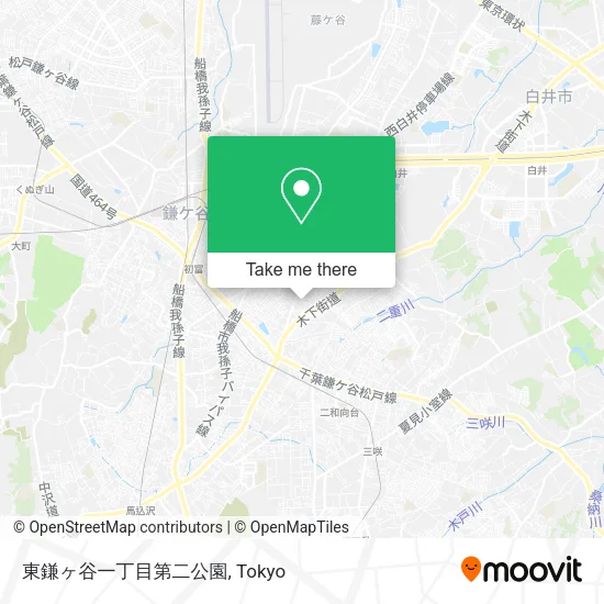 東鎌ヶ谷一丁目第二公園 map