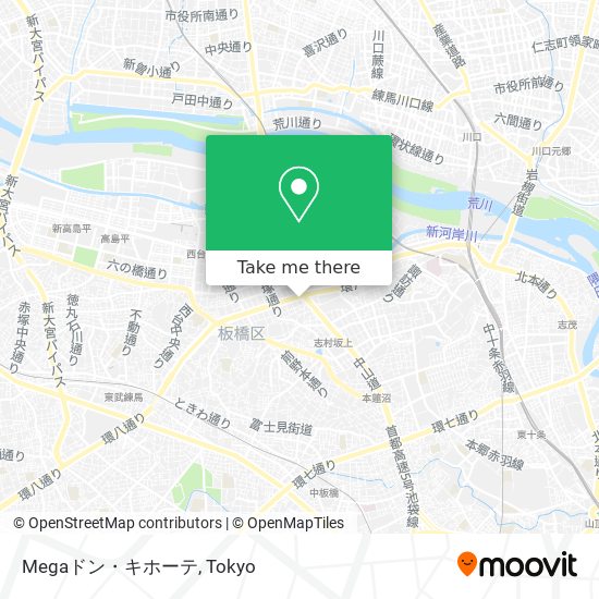 Megaドン・キホーテ map