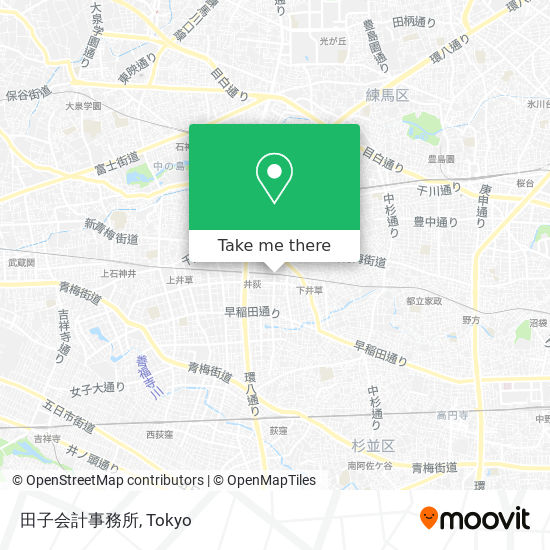 田子会計事務所 map