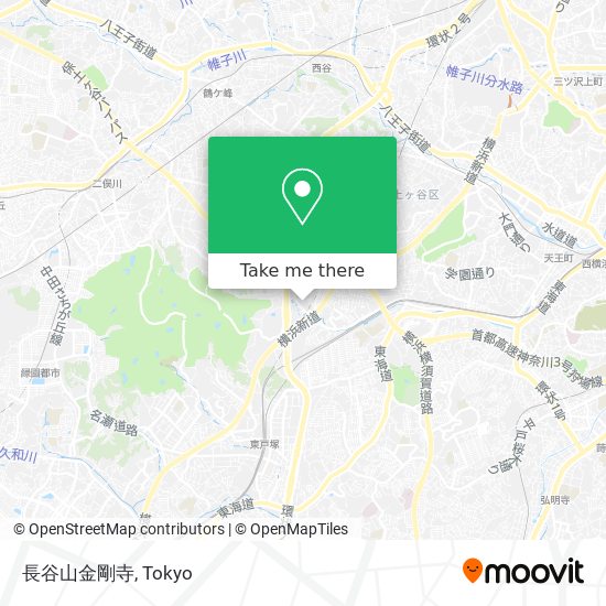 長谷山金剛寺 map