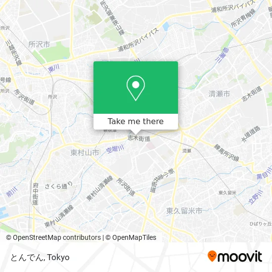 とんでん map