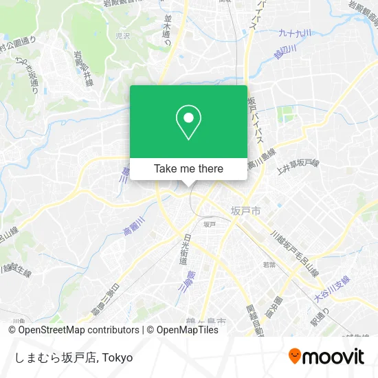 しまむら坂戸店 map
