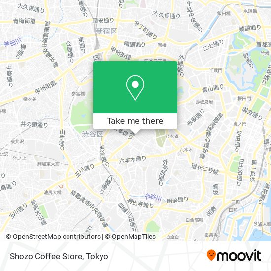 Shozo Coffee Store map