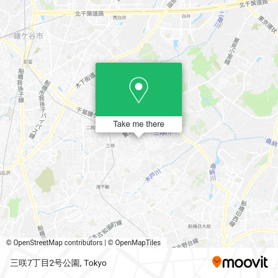 三咲7丁目2号公園 map