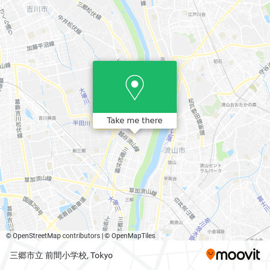 三郷市立 前間小学校 map