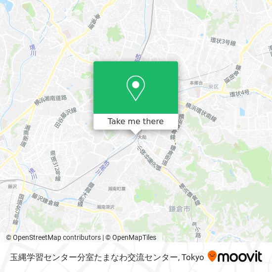 玉縄学習センター分室たまなわ交流センター map