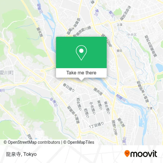龍泉寺 map