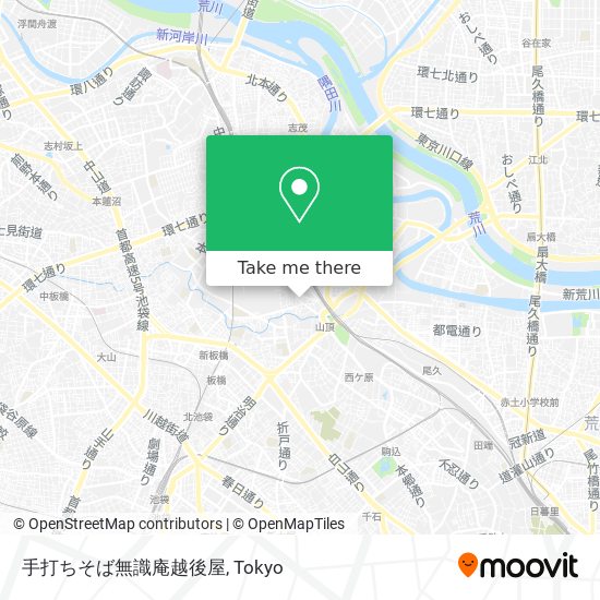 手打ちそば無識庵越後屋 map