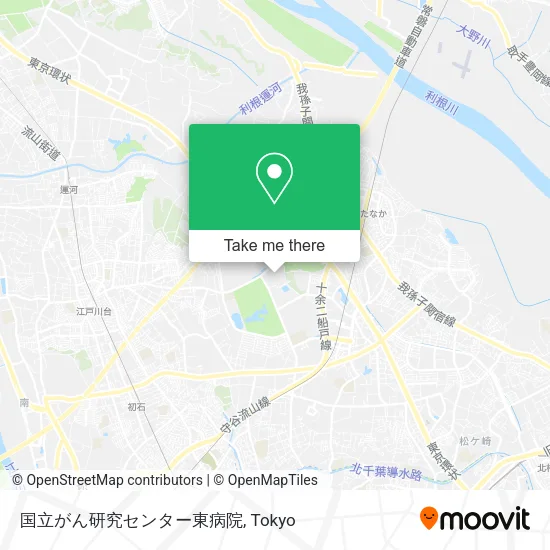 国立がん研究センター東病院 map