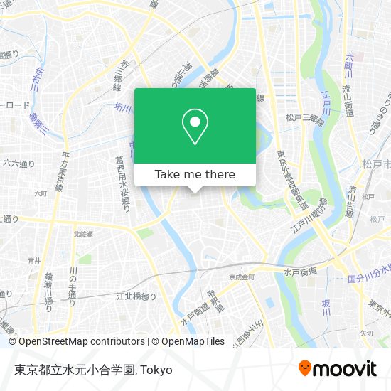 東京都立水元小合学園 map