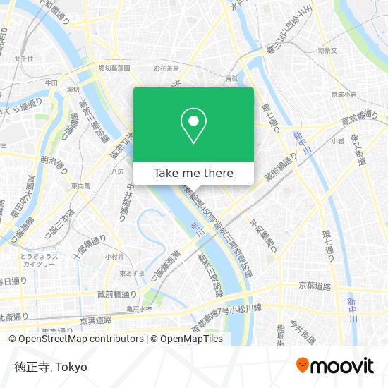 徳正寺 map