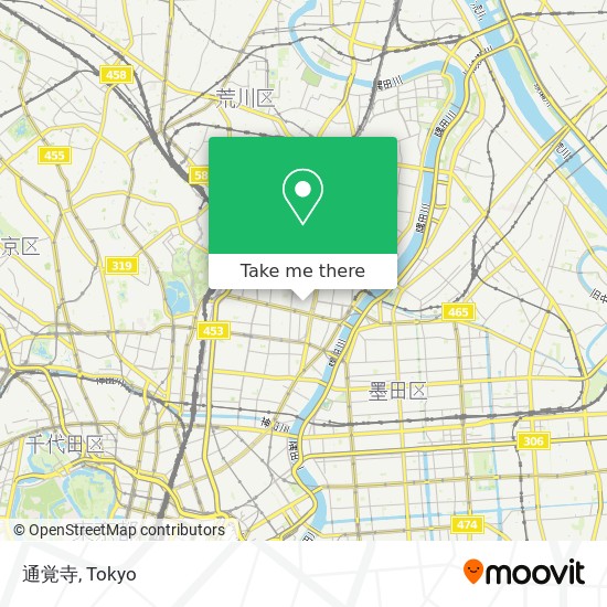 通覚寺 map