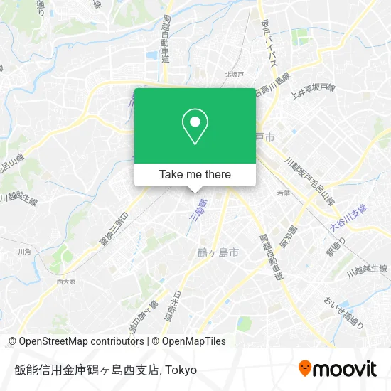 飯能信用金庫鶴ヶ島西支店 map