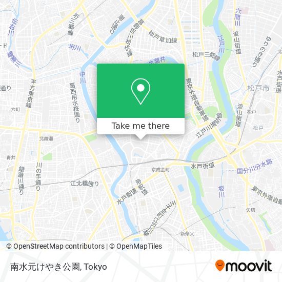 南水元けやき公園 map