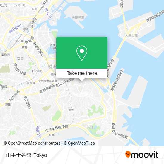 山手十番館 map