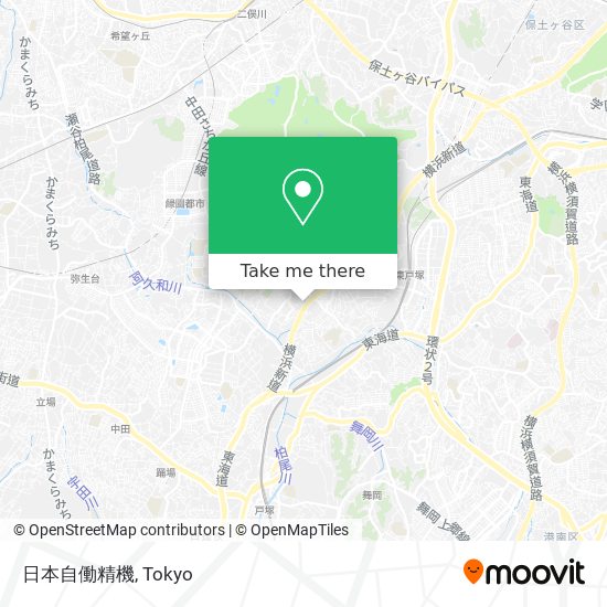 怎樣搭地鐵或巴士去横浜市的日本自働精機