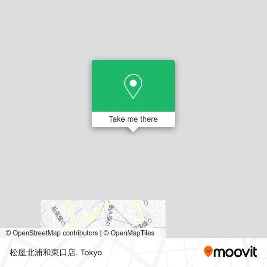 松屋北浦和東口店 map