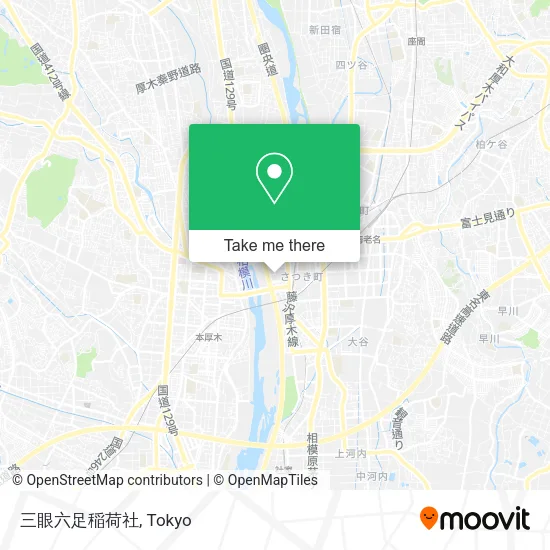 三眼六足稲荷社 map